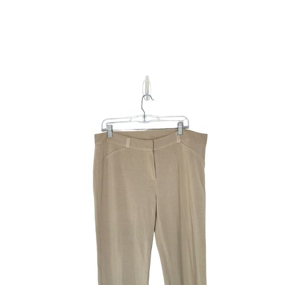Misook Collection Tan Business Office‎ Career Knit Dress Pants Size 12 - Picture 3 of 12